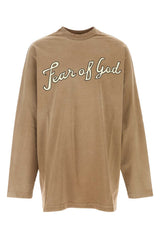Men's Cotton Oversize T-Shirt Beige