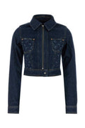 Women's Denim Jacket Navy Cotton