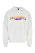 Men's Logo-Printed Cotton Sweatshirt White Sweater