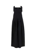 Women's Cotton Poplin Dress Black