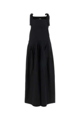 Women's Cotton Poplin Dress Black