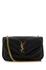 Women's Loulou Shoulder Bag Black Lamb