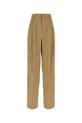 Women's Cotton Trousers Beige