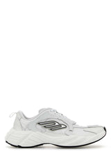 Women's Monday Sneaker White Bovine Leather Polyester