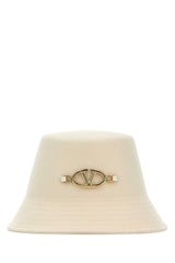 Women's Bucket Wool Felt Hat Beige