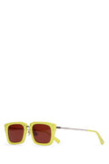 Women's Square-Frame Sunglasses Yellow