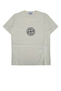 Boys' Logo-Embroidered T-Shirt Beige Cotton