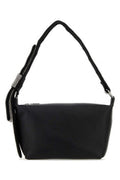 Women's Nappa Leather Shoulder Bag Black Lamb