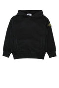 Boys' Sweater Hoodie Black Cotton