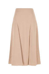 Women's Skirt Pink Silk