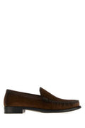 Women's Suede Loafer Brown Calfskin