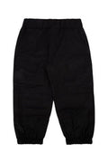 Boys' Cargo Pocket Pants Black Cotton