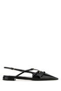 Women's Flat Black Calfskin