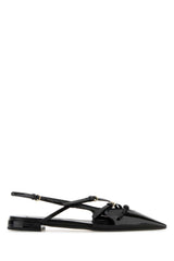Women's Flat Black Calfskin