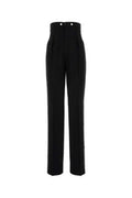 Women's Wool Trousers Black Primario