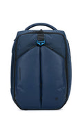 Unisex Porta Backpack Navy Nylon Rubber