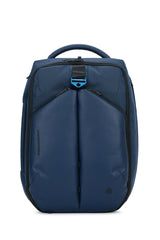Unisex Porta Backpack Navy Nylon Rubber