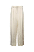 Women's Trousers Beige Not Specified