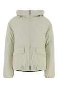 Women's Nylon Puffer Down Jacket Beige