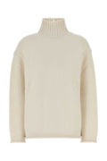 Women's Collo Sweater White Cashmere