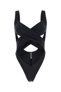 Women's Exotica Trikini Black Nylon Elastane Swimwear