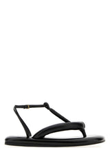 Women's Boudoir Sandals Black Leather