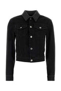 Women's Colletto Jacket Black Cotton