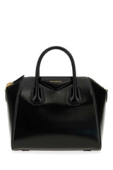 Women's Antigona Nv Top Handle Bag Black Leather