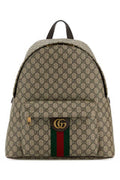 Men's Ophidia Backpack Beige Polyurethane Polyamide