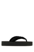 Women's Jet Lag Slipper Black Fabric