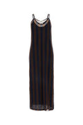 Women's Tulle Dress Navy Nylon Elastane