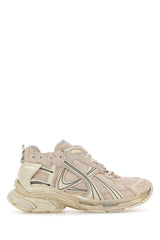 Men's Sand Suede Runner Sneakers Beige