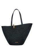 Women's Bambola Tote Black Cotton Principal Nylon
