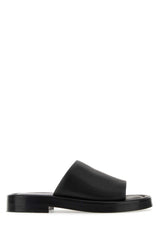 Men's Nappa Leather Slipper Black Lamb