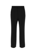 Men's Vlogo Trousers Black Virgin Wool