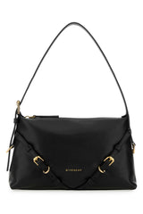 Women's Voyou Shoulder Bag Black Calf