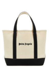 Women's Tote Beige Cotton