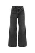 Women's Dark Grey Denim Jeans Spiritvintgrey Regenerative Cotton