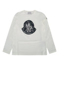 Boys' Ls T-Shirt Creamblack Base Fabric: Cotton T-shirts And Polos