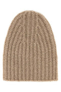Women's Marly Ribbed Cashmere Beanie Beige