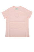 Boys' T-Shirt Jersey Tinto Rosa Peony Rosapeony Co Ricamo:pl T-shirts And Polos