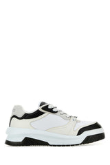 Men's Multicolor Leather Odissea Sneakers Blackwhitepalladium