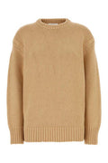 Women's Mp48 Sweater Beige Cashmere Cotton