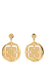 Women's Gold Metal Earrings