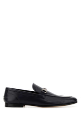 Men's Upper Loafer Navy Calf Skin
