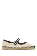 Women's Ivory Canvas Padua Espadrilles Crudo Espadrillas