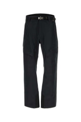 Men's Technical Polyester Trousers Black