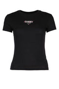 Women's T-Shirt Black T-shirts And Polos