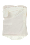 Women's Poplin Cotton-Linen Tank Top White Tops
