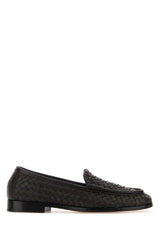Women's Intrecciato Loafer Brown Lamb